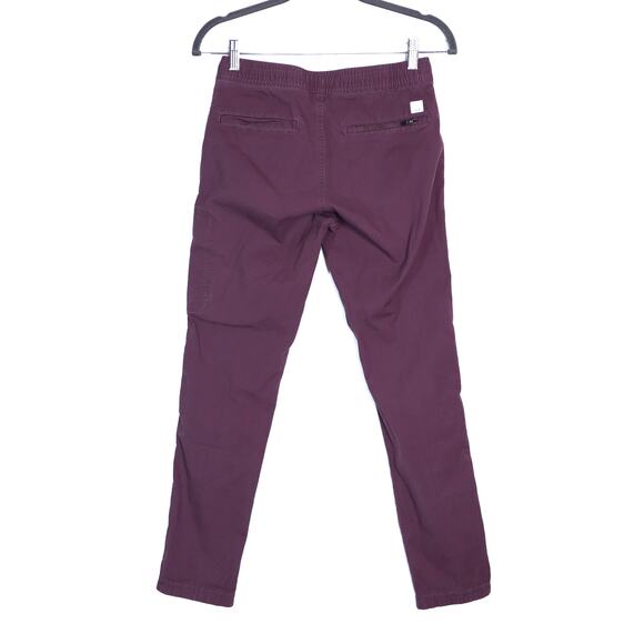 VUORI Ripstop Pant Chestnut Mid Rise Drawstring Tapered Leg Women's XS - Picture 2 of 10